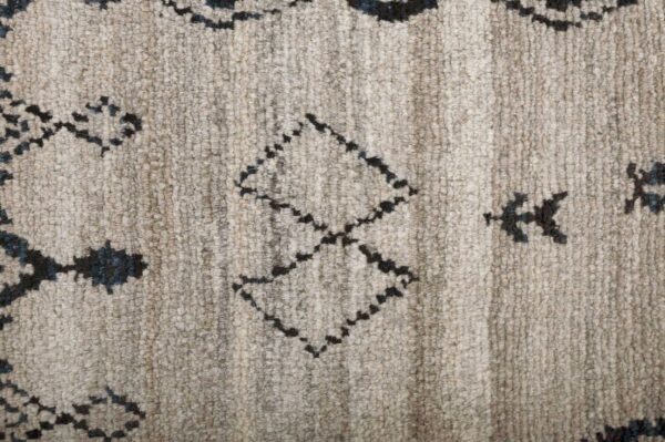 Handmade Wool Berber Area Rug 179cm x 120cm / 5'11'' x 3'11'' - Image 7