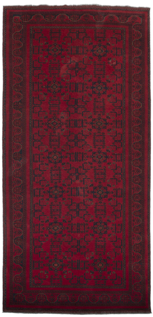 Khan Kelly Runner Rug 393cm x 154cm / 12'11'' x 5'1''