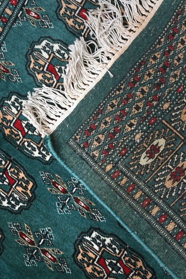 Bokhara Runner 238cm x 80cm / 7ft 10in x 2ft 8in - Image 5