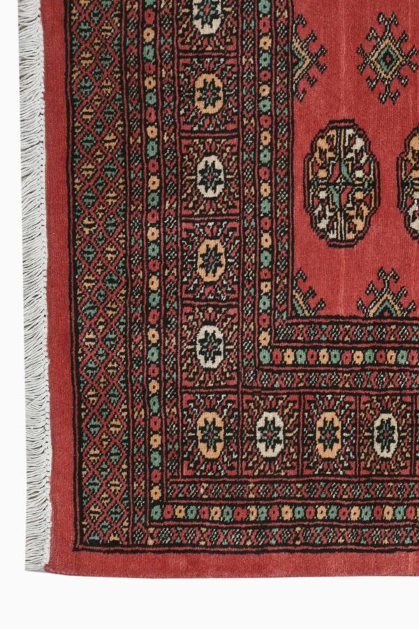 Pakistan Bokhara Rug 265cm x 187cm / 8ft 8in x 6ft 2in - Image 4
