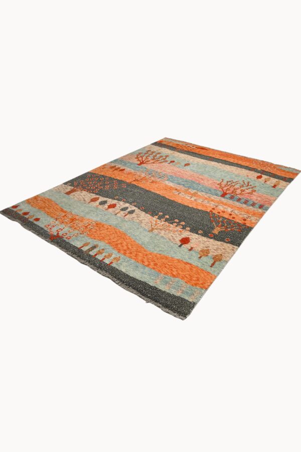 Darya Rug 194cm x 151cm / 6ft 4in x 5ft - Image 7